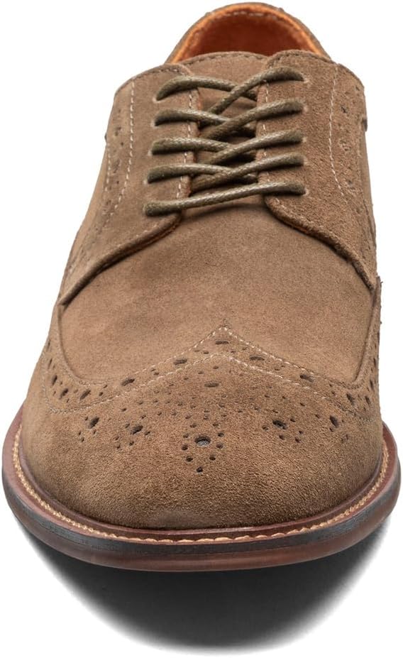 Мужские оксфорды Stacy Adams Marligan Wingtip, Mocha — фото 3