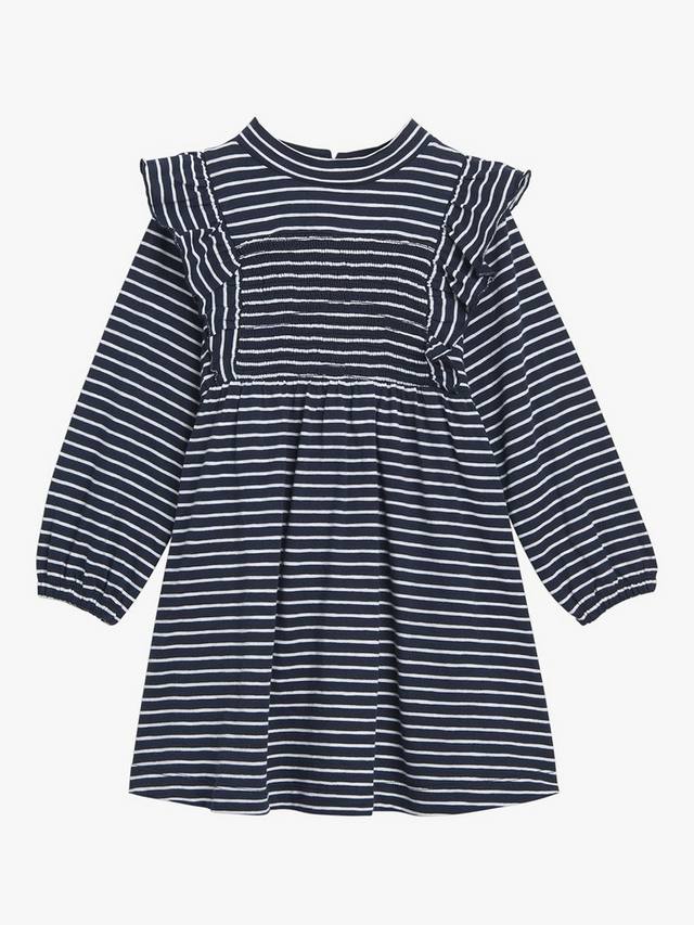 

Детское платье-туника Una Stripe Whistles, Navy/Multi