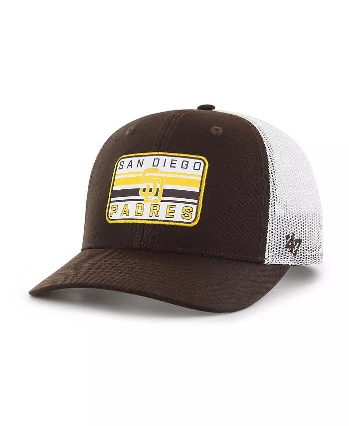 

Мужская коричневая регулируемая шляпа San Diego Padres Drifter Trucker '47 Brand
