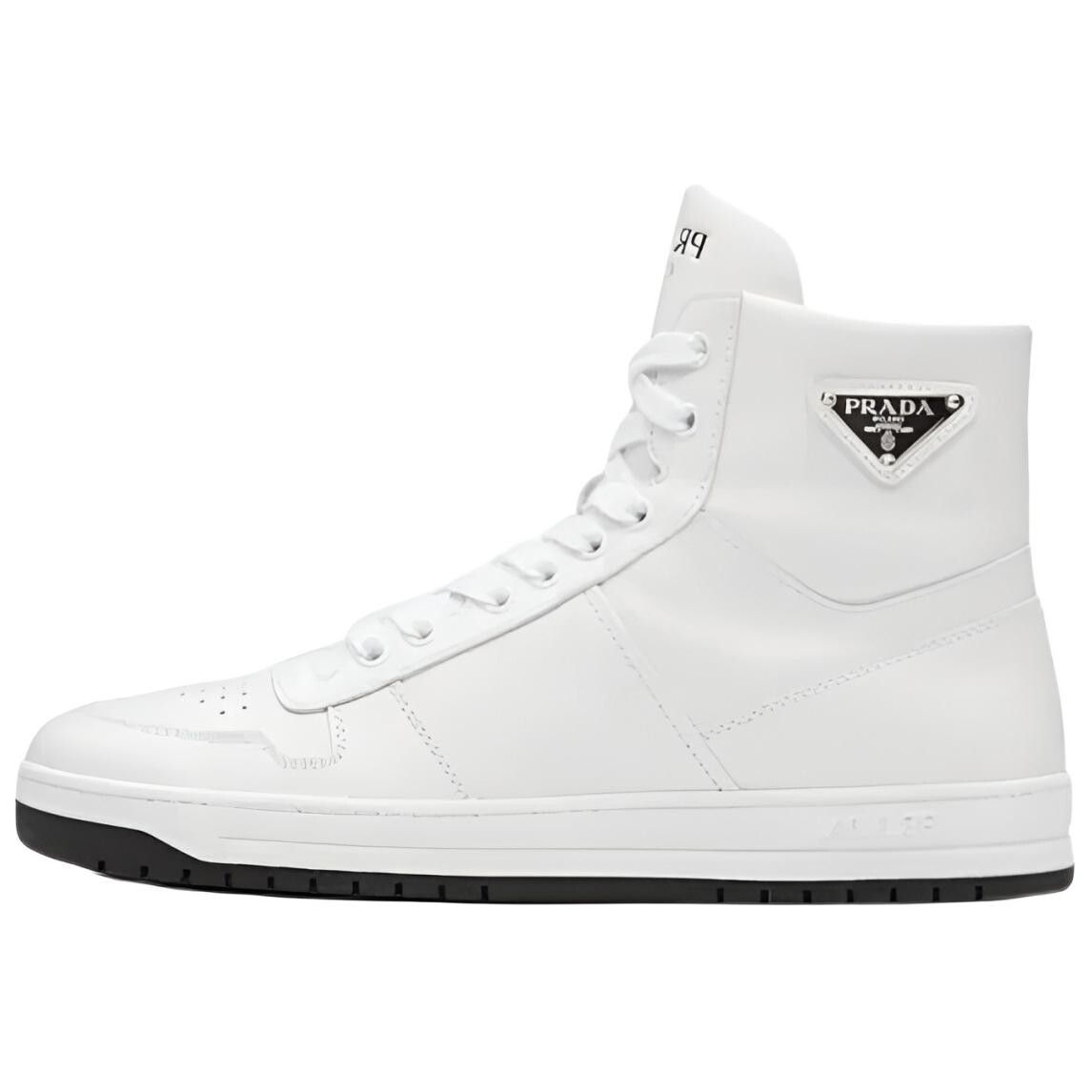 

Кроссовки для скейтбординга Downtown Skateboarding Shoes Women's High-top White Prada