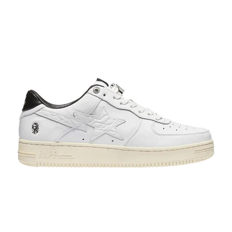 

Кроссовки BAPE BLACK x Bapesta, белый