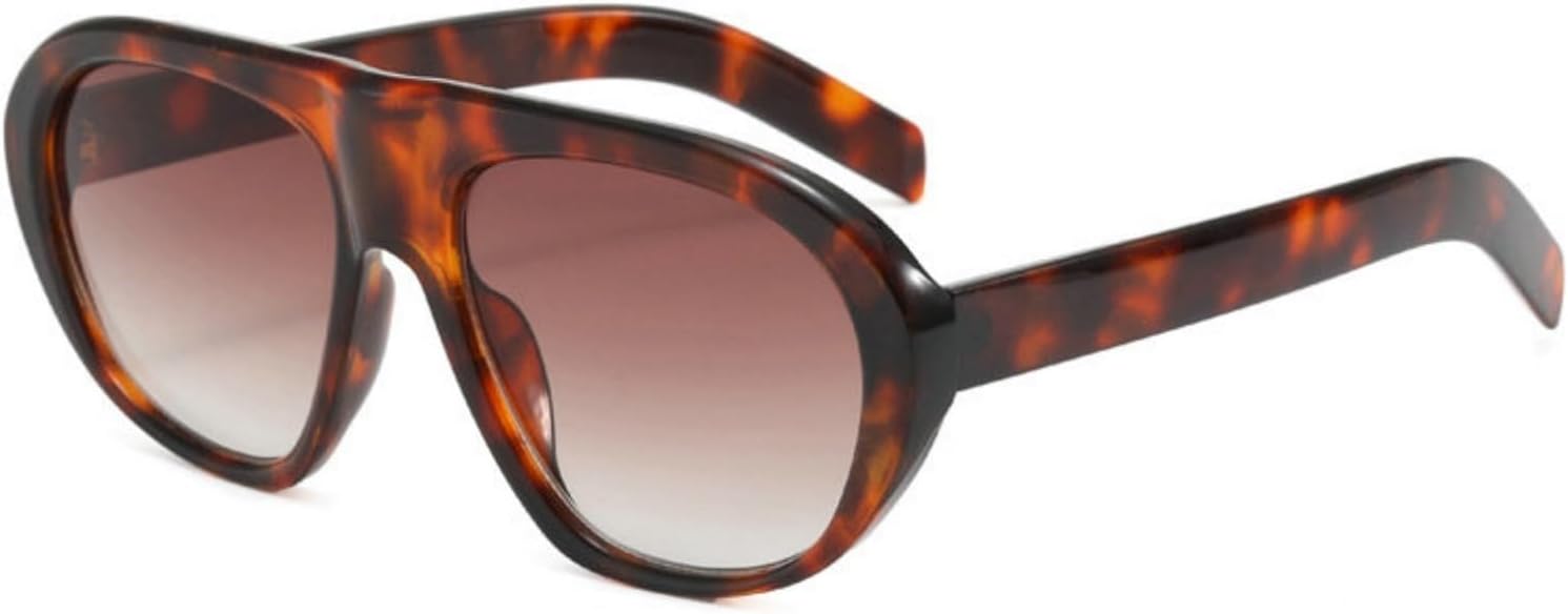 

Солнцезащитные очки Willochra Oversized Oval Pilot для женщин и мужчин, большие, роскошные, в стиле ретро, ​​Y2K, градиентные, черные, солнцезащитные очки для женщин, защита от УФ-излучения UV400, C4