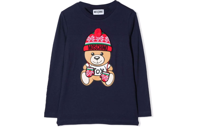 

Детская футболка MOSCHINO, синяя