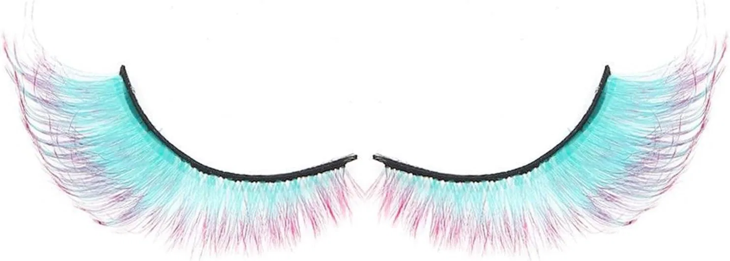Накладные ресницы Rainbow Lash, 1 пара, голубой