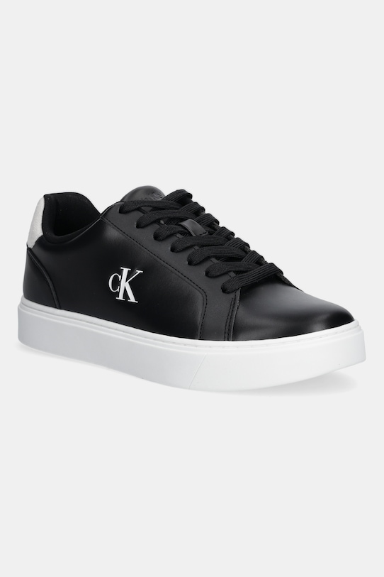 

Кроссовки CLASSIC CUPSOLE LACEUP LTH из кожи Calvin Klein, черный
