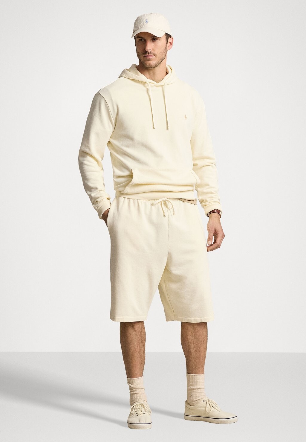 

Толстовка LOOPBACK FLEECE HOODIE Ralph Lauren, кремовый