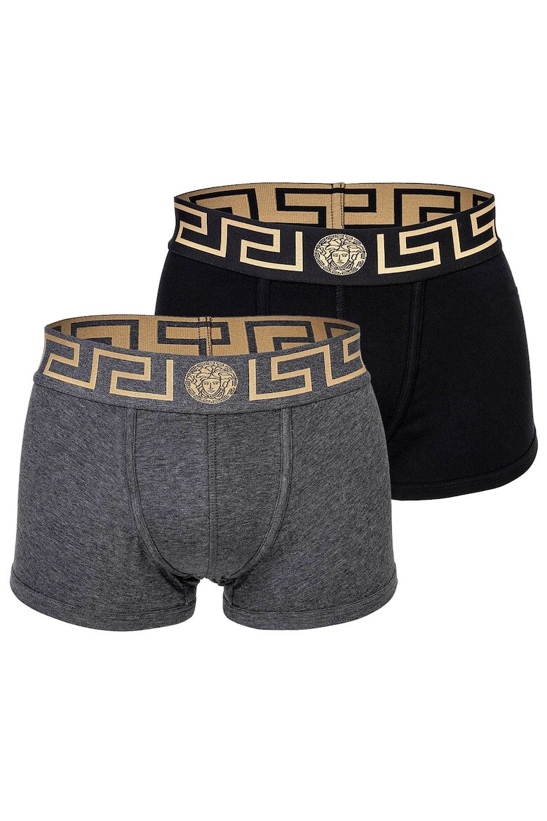 

Боксеры Topeka, 2 пары Versace, черный