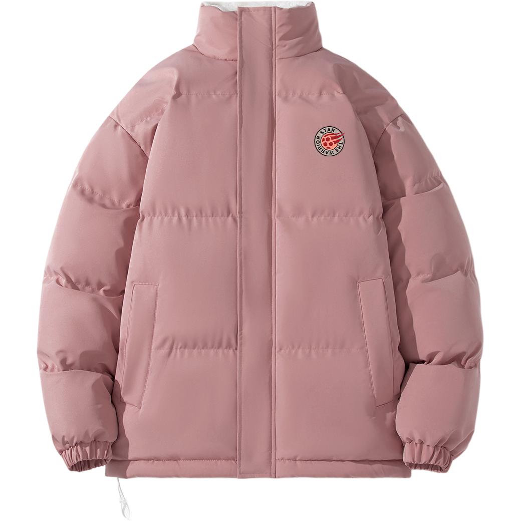 

Пуховик Unisex Stand Collar утепленный стеганый WARRIOR, розовый