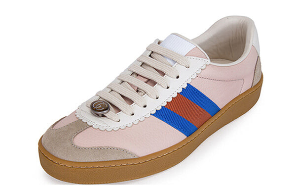 Кроссовки g74 web casual shoes 'pink blue' Gucci, розовый — фото 2