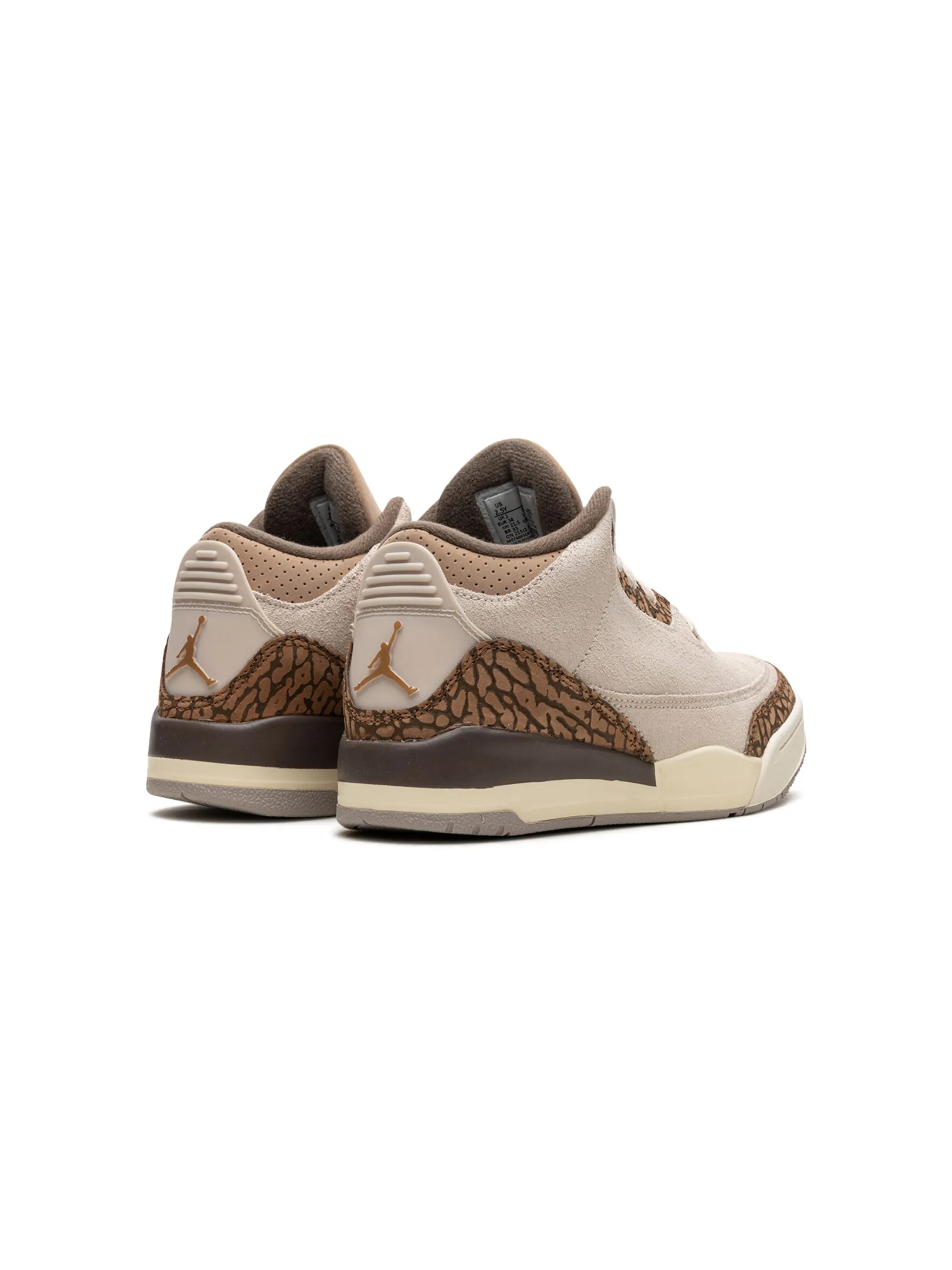 Кроссовки Air Jordan 3 Palomino Jordan Kids, бежевый — фото 3