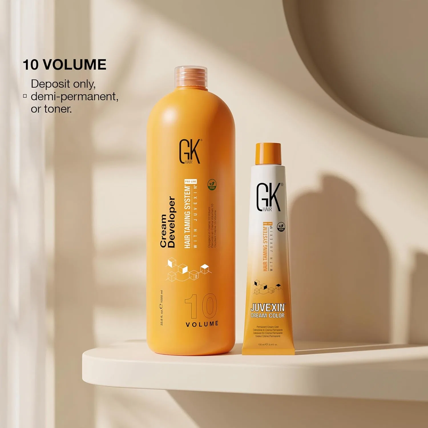 Крем-окислитель «Volume Cream Developer 10» от GK Hair, 1000 мл Gk Hair — фото 2