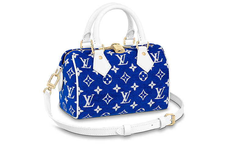 

LOUIS VUITTON Сумка Speedy Bandouliere 20 синяя