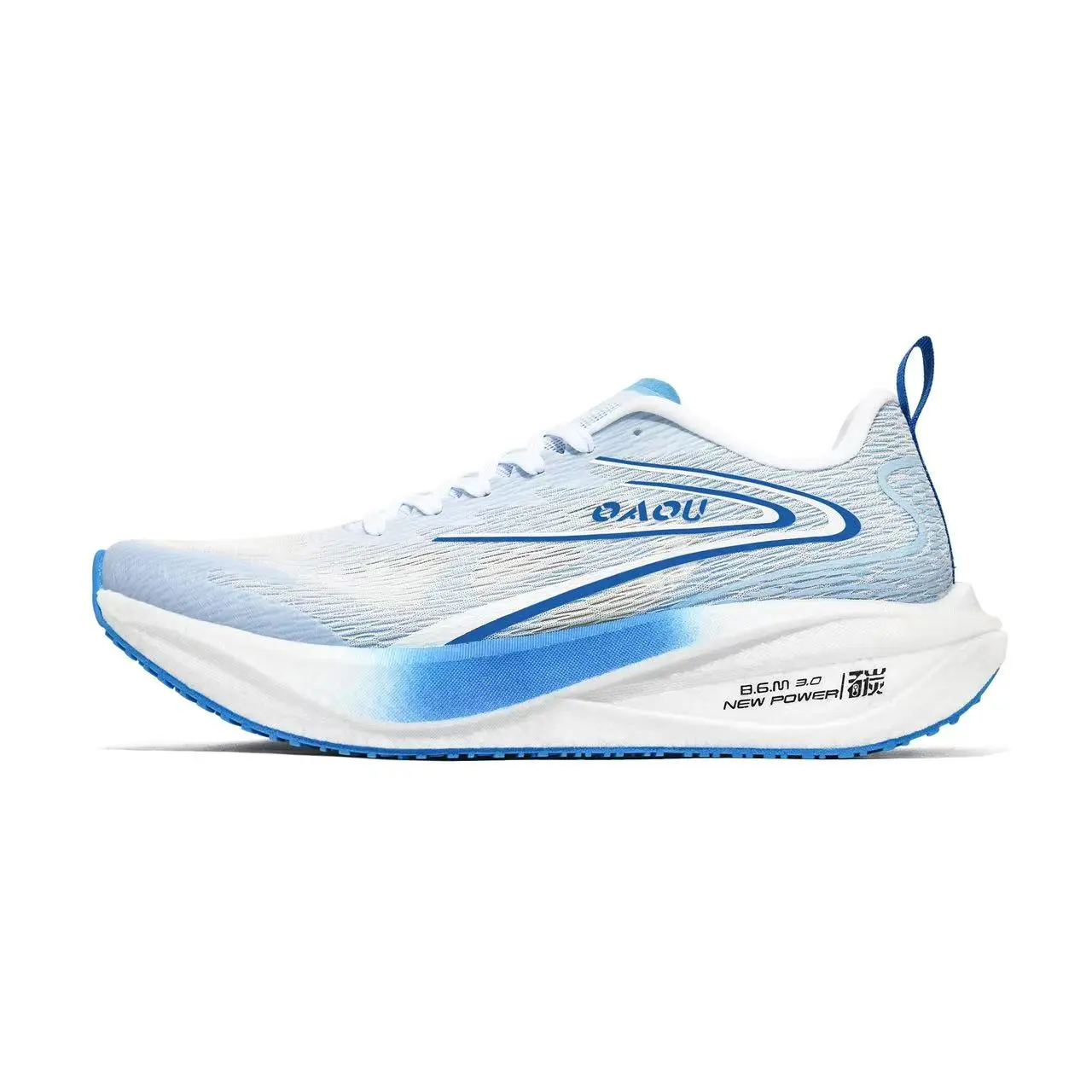 

OAOU Низкие кроссовки для бега unisex синий и белый blue