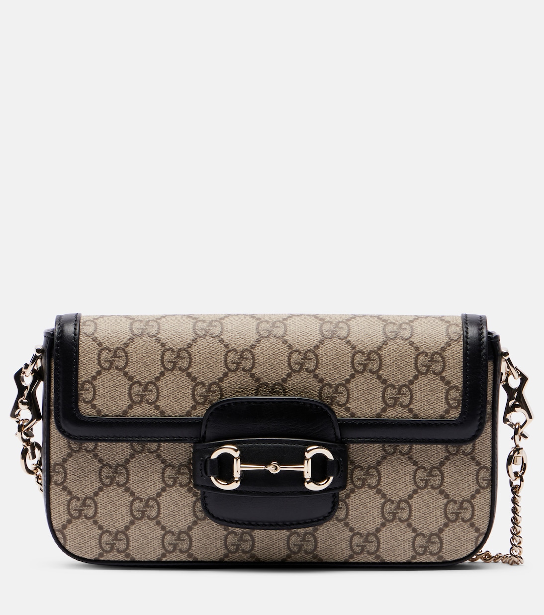

Сумка через плечо Horsebit 1955 Small Gucci, Be Ebony/Black