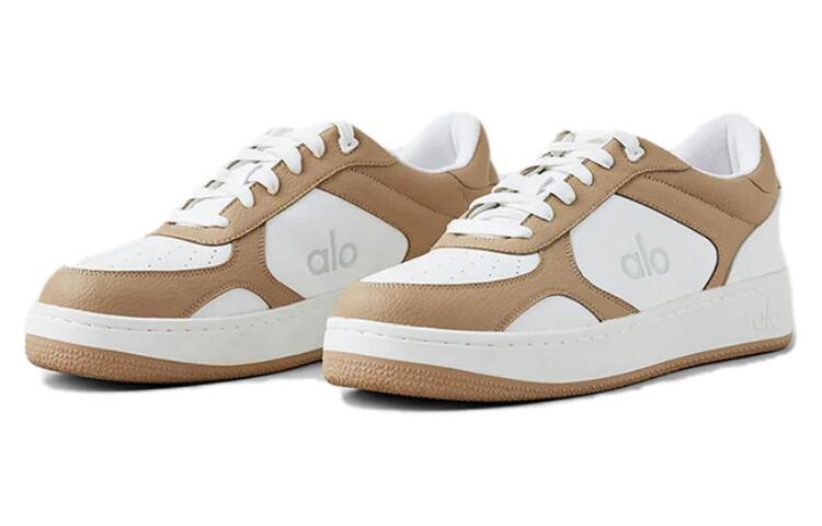 Кроссовки alo yoga Skateboarding Shoes Unisex Low-top Gravel White, белый — фото 4