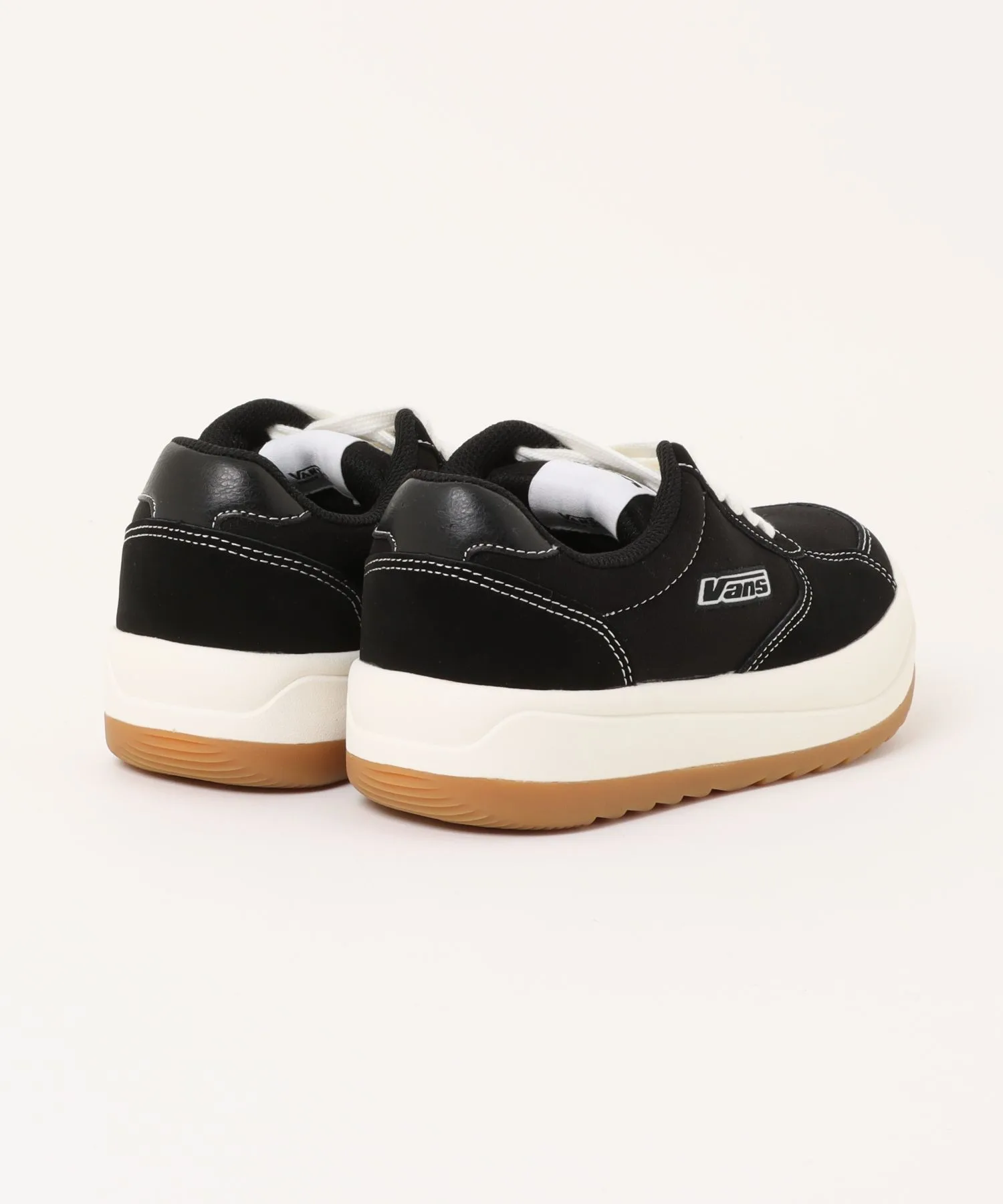 Мужские кроссовки с объемной подошвой VANS PUPPY V2079 черные — фото 2