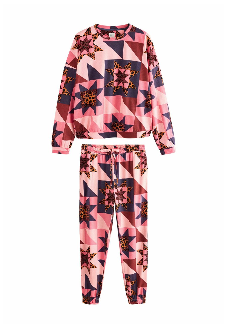 

Пижамный комплект Next TALL LONG SLEEVE SET, Pink Star/Pink