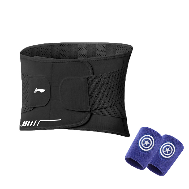 

Женский корсет для поддержки спины LINING, Black+2 Pack Captain America Wrist Brace