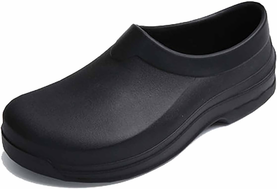 

Мужские кухонные ботинки шеф-повара, водонепроницаемая обувь для работы на кухне, слипоны для ресторана, удобная рабочая обувь, противоскользящие кроссовки Gvgkrtkuy, черный