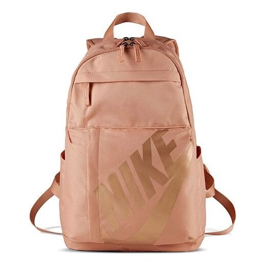 

Сумка elemental gold logo backpack 'pink' Nike, розовый