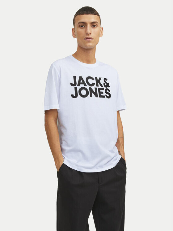 

Футболка стандартного кроя Jack&Jones, белый