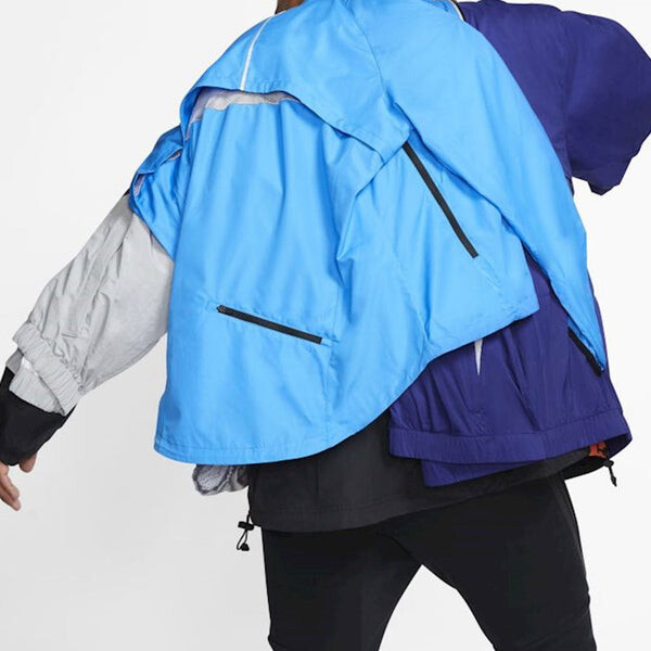 Куртка lab collection nrg dh vintage track jacket multi-color Nike, мультиколор — фото 4
