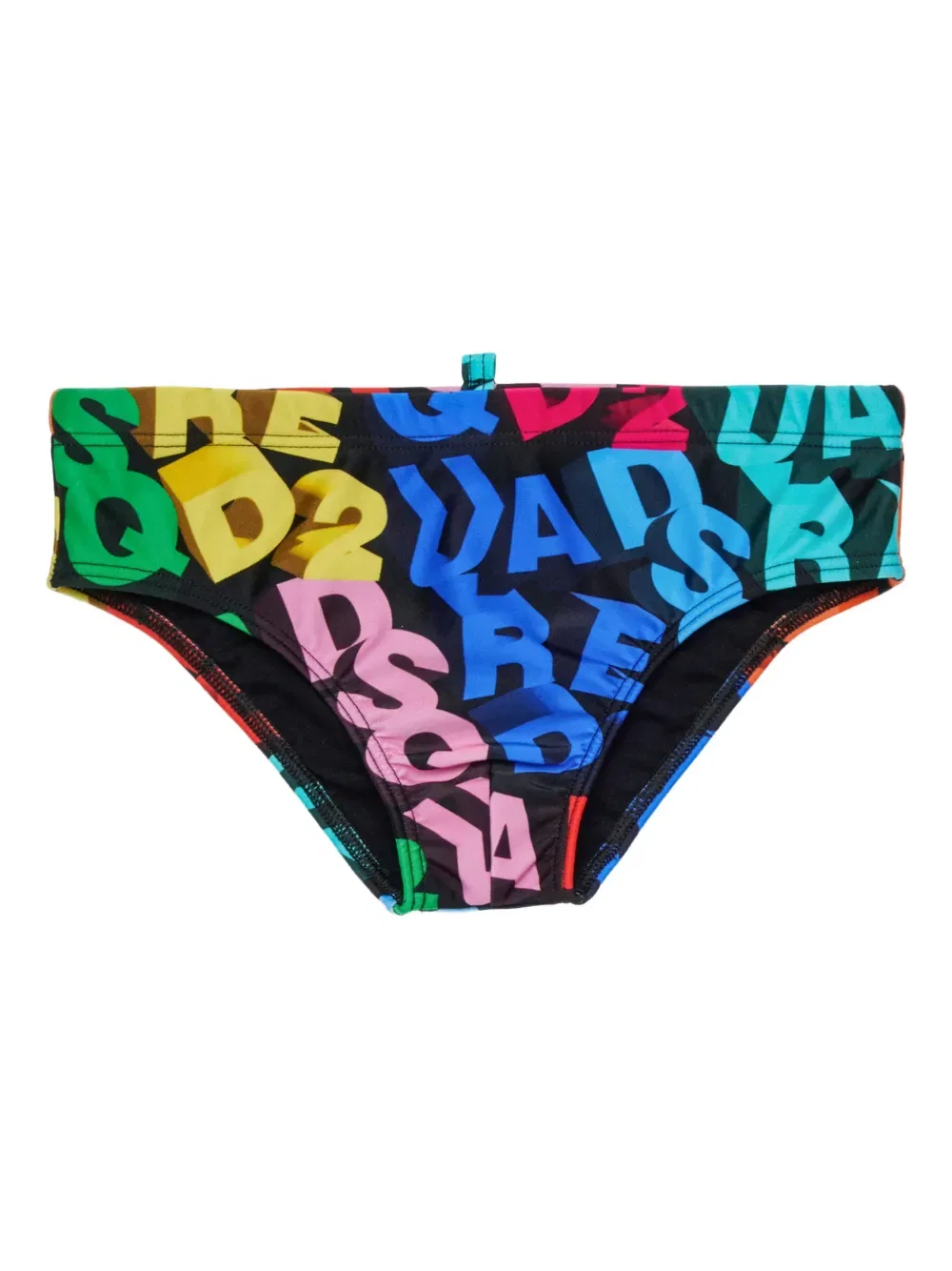 Плавки с нанесенным логотипом Dsquared2 Kids, черный