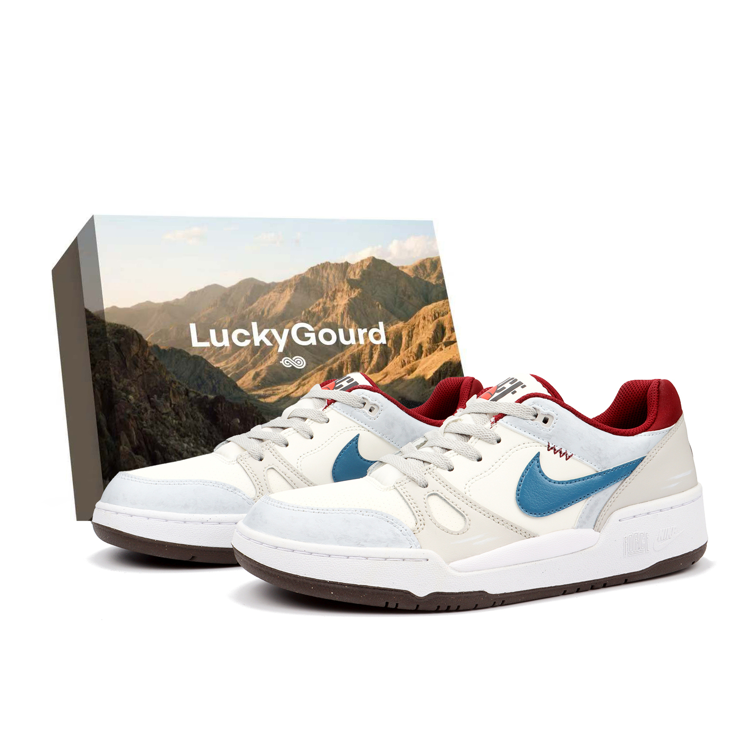 

Nike Полусиние скейтерские кроссовки мужские beige