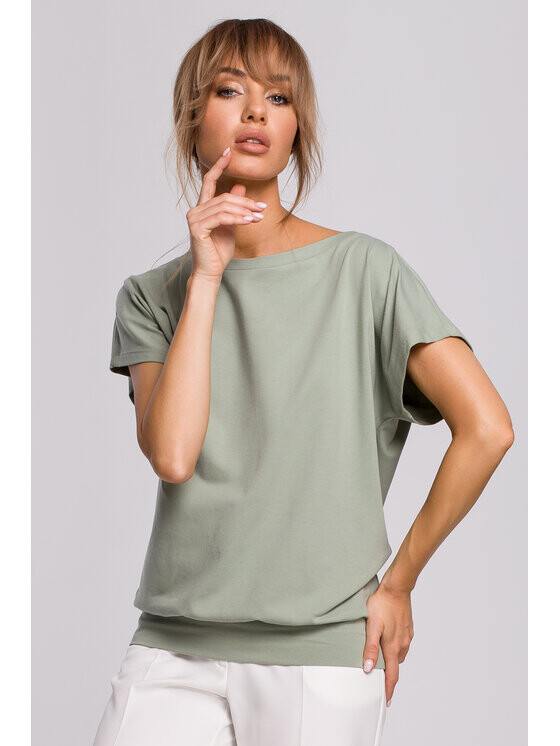

Блуза basic fit Made Of Emotion, зеленый