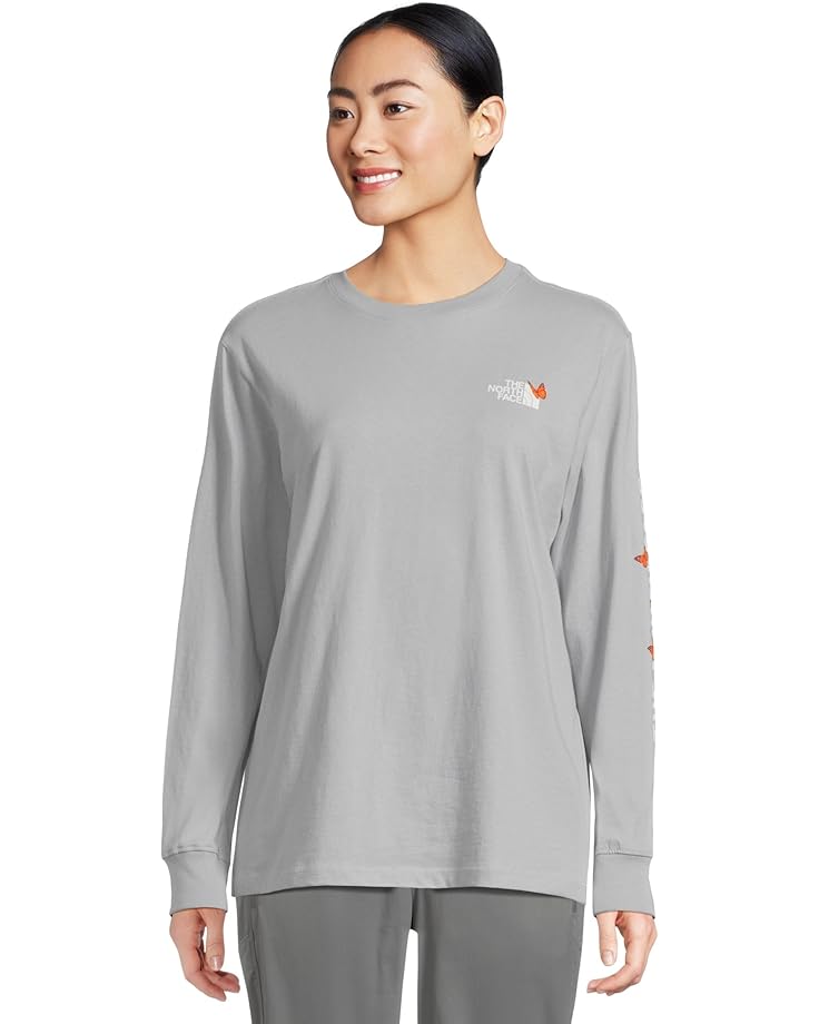 

Женская толстовка The North Face Evolution Butterfly Long Sleeve Tee - Graphic, Blue Flax