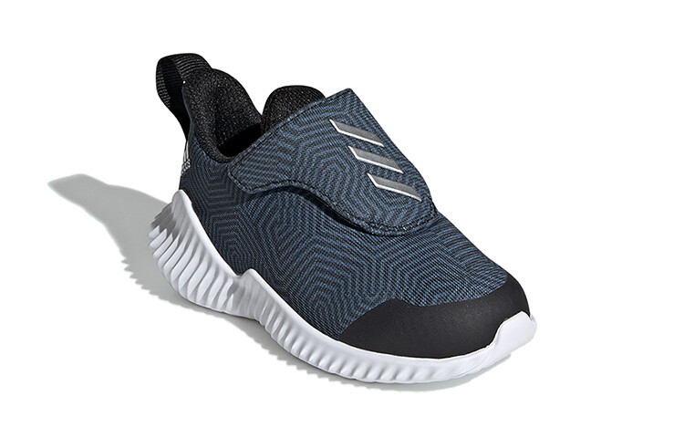 Кроссовки adidas Fortarun Toddler Shoes TD Low-top Black/Hyper Royal/Chrome — фото 3