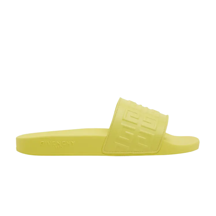 

Кроссовки Givenchy Slide 4G - Fluo Yellow, желтый