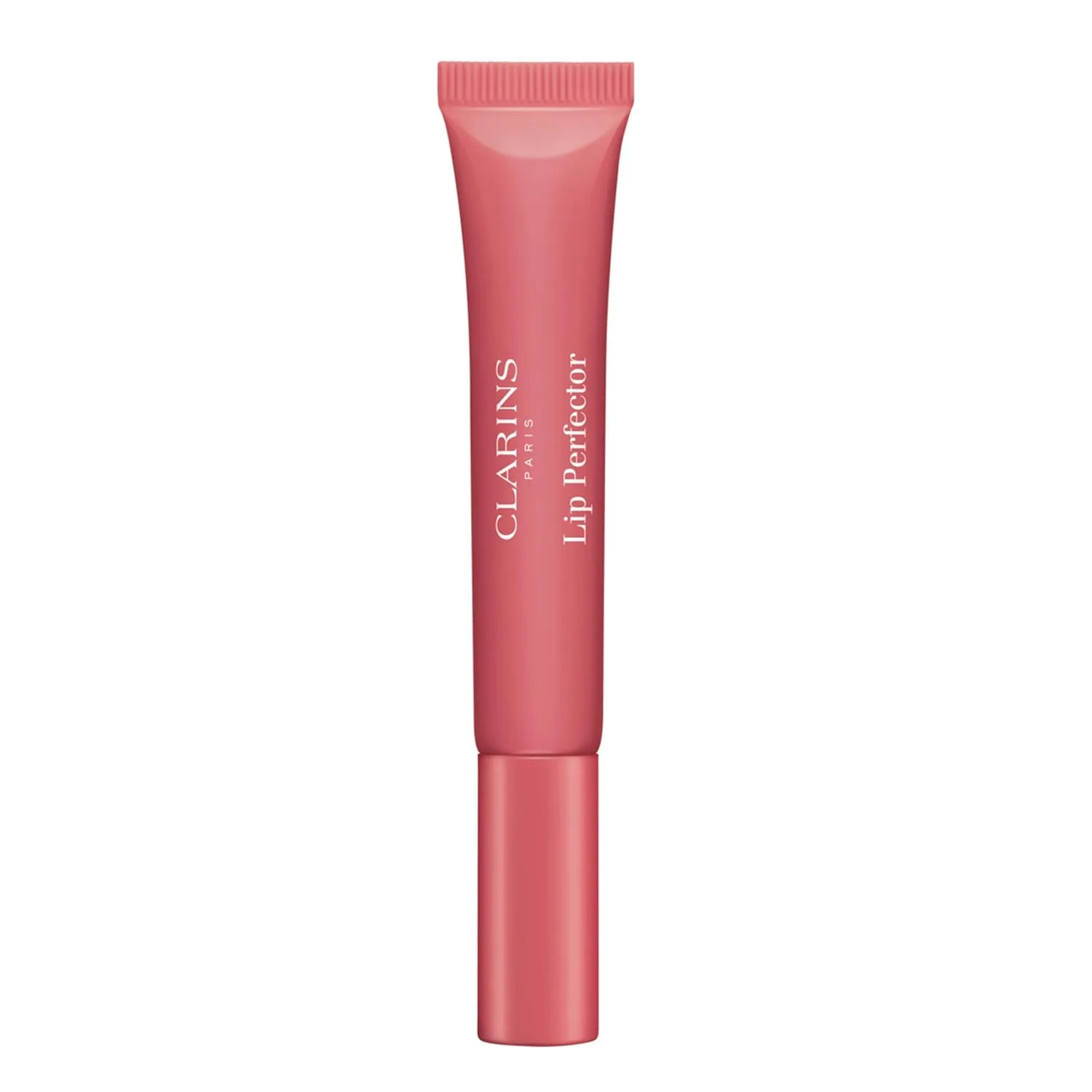 Блеск для губ Clarins Lip Perfector | Увлажняющий и придающий объем губам пептидный блеск | Мгновенный блеск с полупрозрачным мерцающим финишем | Нелипкая текстура с ароматом ванили | 0,35 унции, 19 Intense Smoky Rose - Nude Dusty Rose