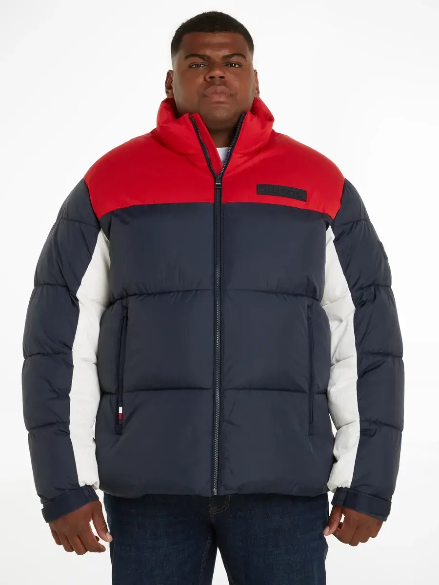 

Стеганая куртка Tommy Hilfiger Big & Tall "BT-NEW YORK PUFFER JACKET-B ", без капюшона, белый