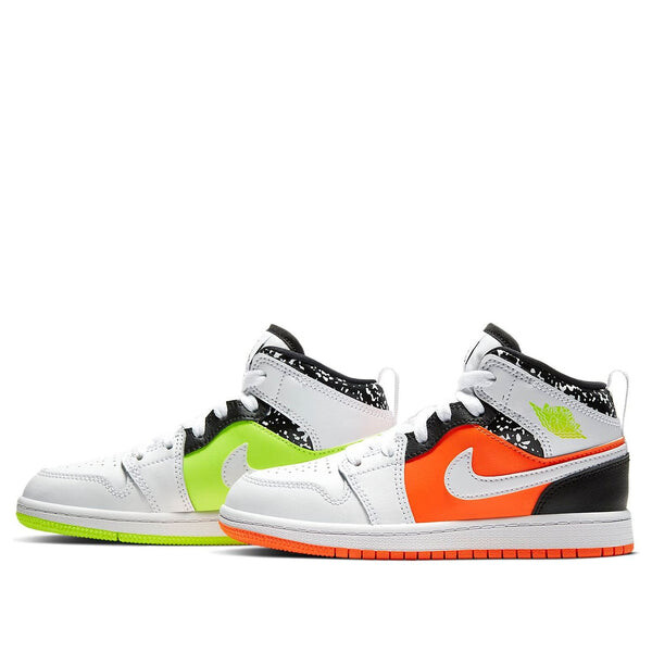 

Кроссовки 1 средние Air Jordan, белый