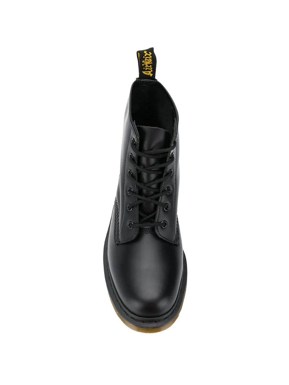 Мужские ботинки Dr. Martens из гладкой кожи на шнуровке, черный — фото 4