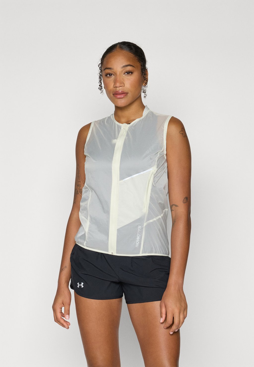 

Жилет SENSE WIND VEST Salomon, кремовый