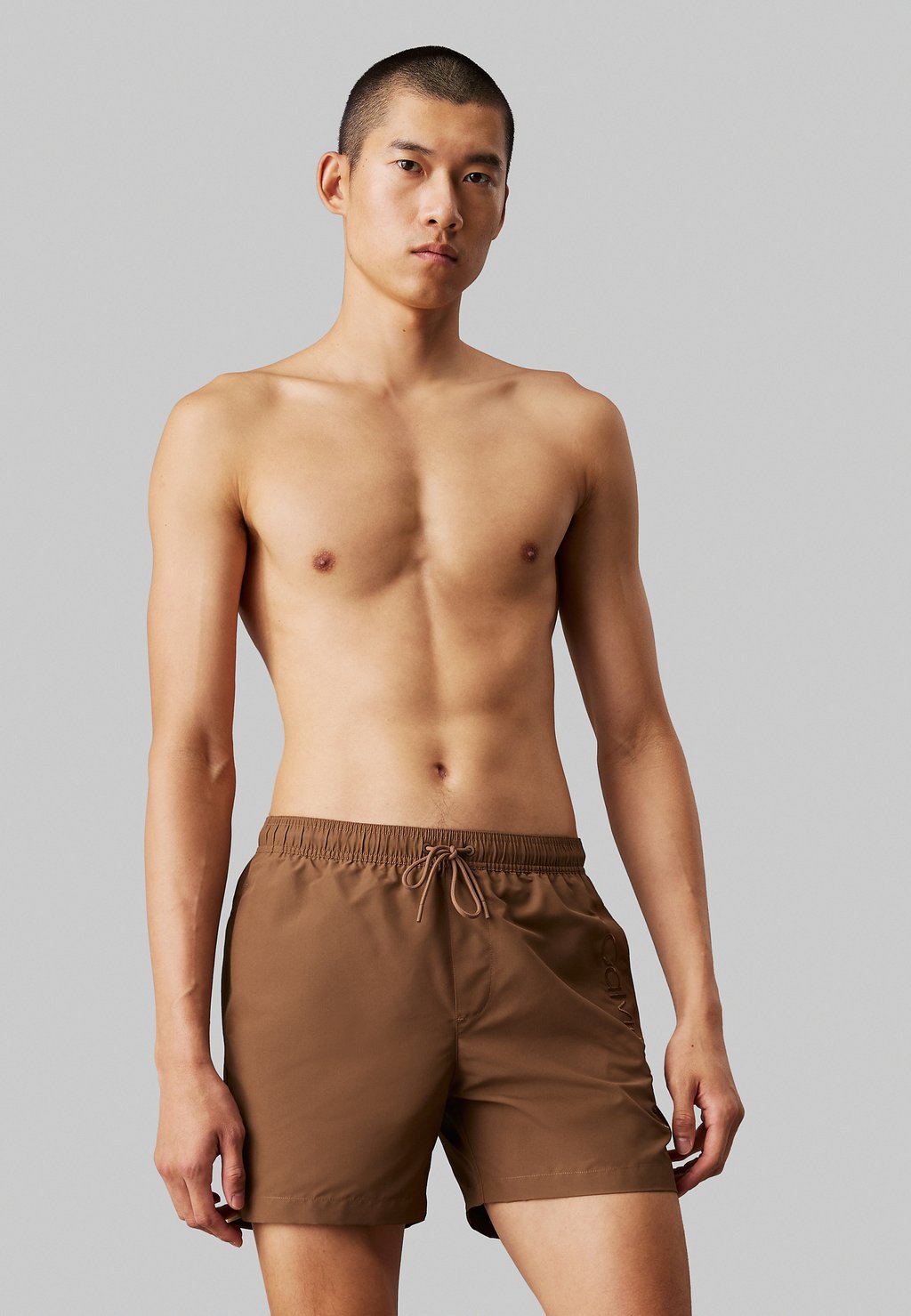 

Пляжные шорты MEDIUM DRAWSTRING Calvin Klein Swimwear, светло-коричневый