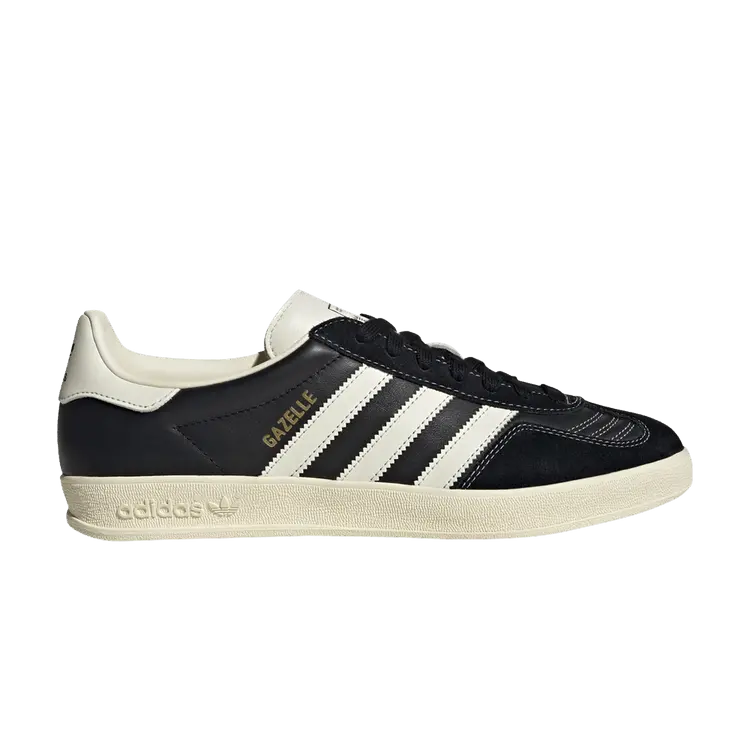 

Кроссовки adidas Gazelle Indoor 'Black Cream White', черный