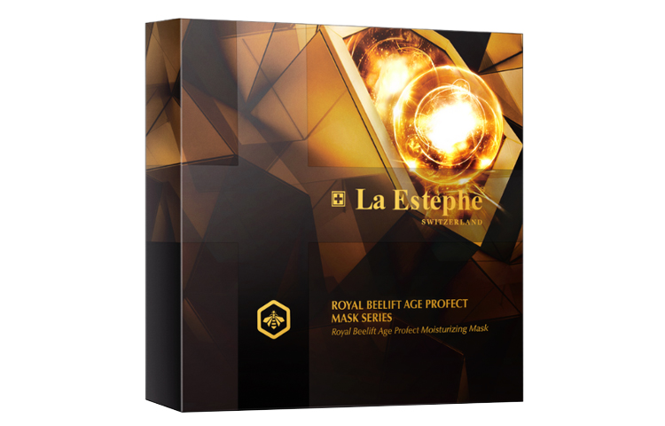 

LaEstephe Маска для лица Black Bee против старения, подтягивающая и увлажняющая, для всех типов кожи 28г*6 шт