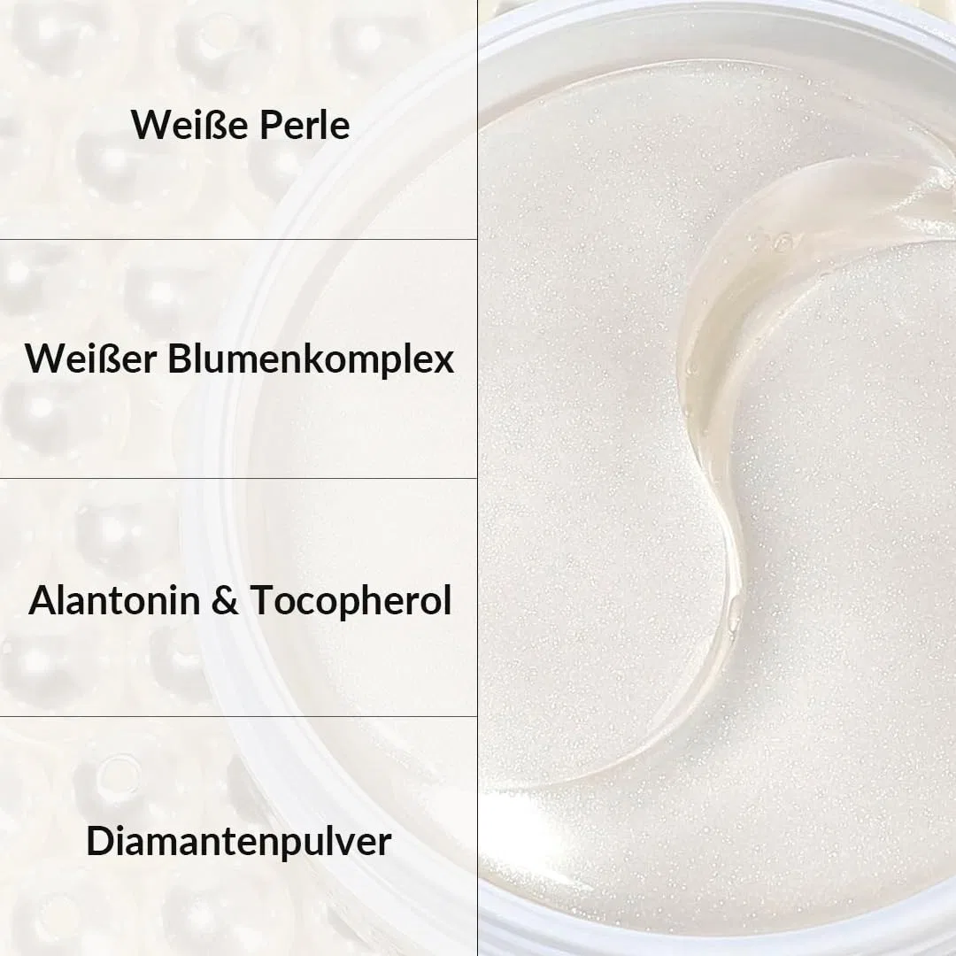 Гелевые патчи для глаз «Pure Pearl Eye Gel Patches» с экстрактом жемчуга от MIZON Mizon, Pure Pearl — фото 4