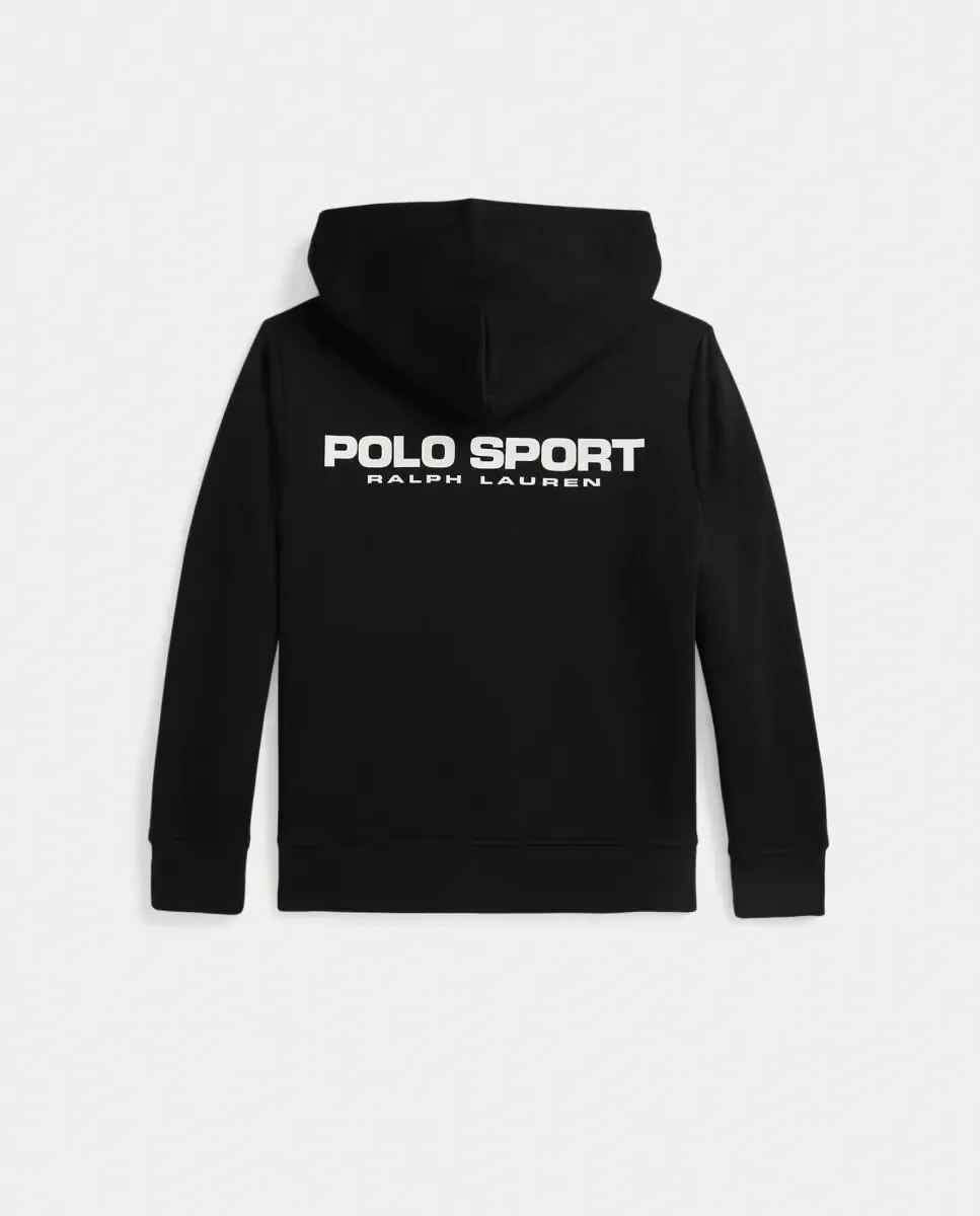 Унисекс толстовка с капюшоном Polo Sport Polo Ralph Lauren, черный — фото 2