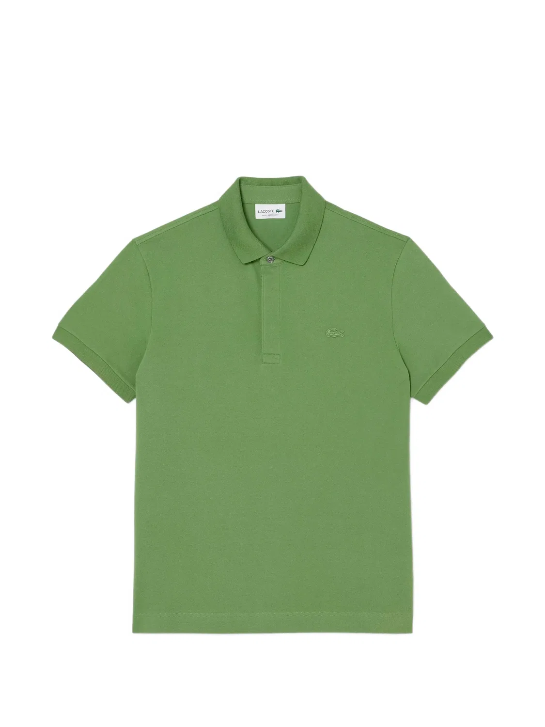 Рубашка поло с короткими рукавами Lacoste, зеленый