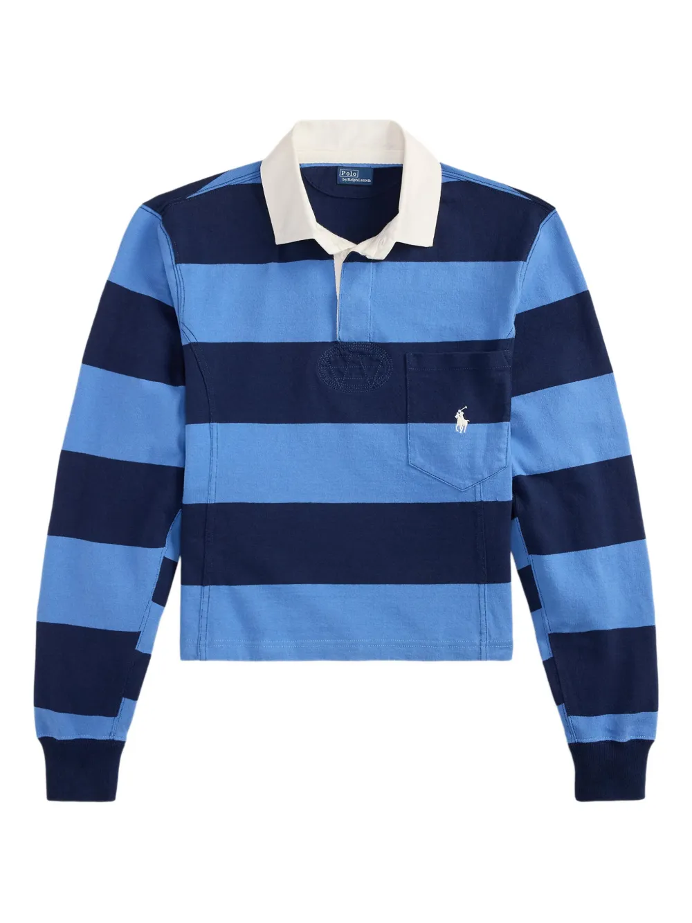 

Рубашка поло в полоску POLO RALPH LAUREN, синий