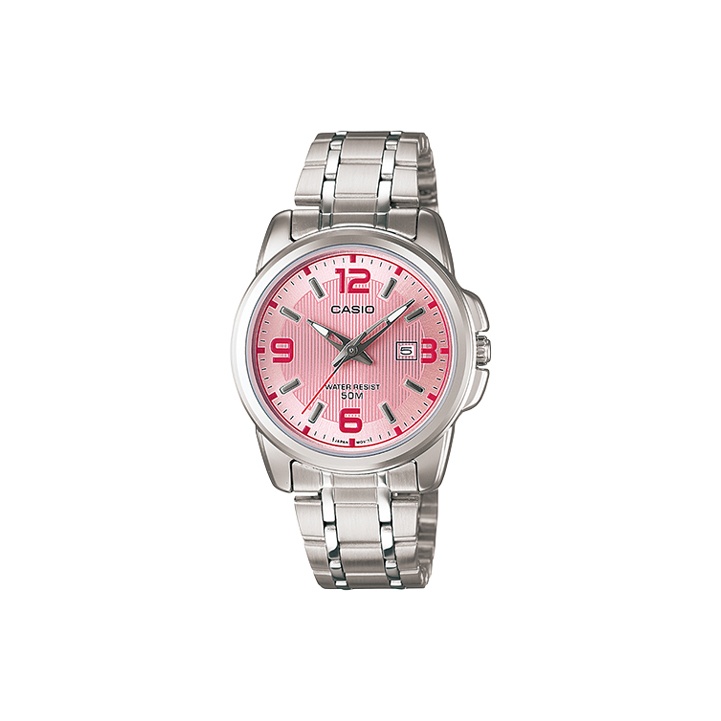 

CASIO Часы G Shock LTP 1314D 5A, Pink Watch Dial