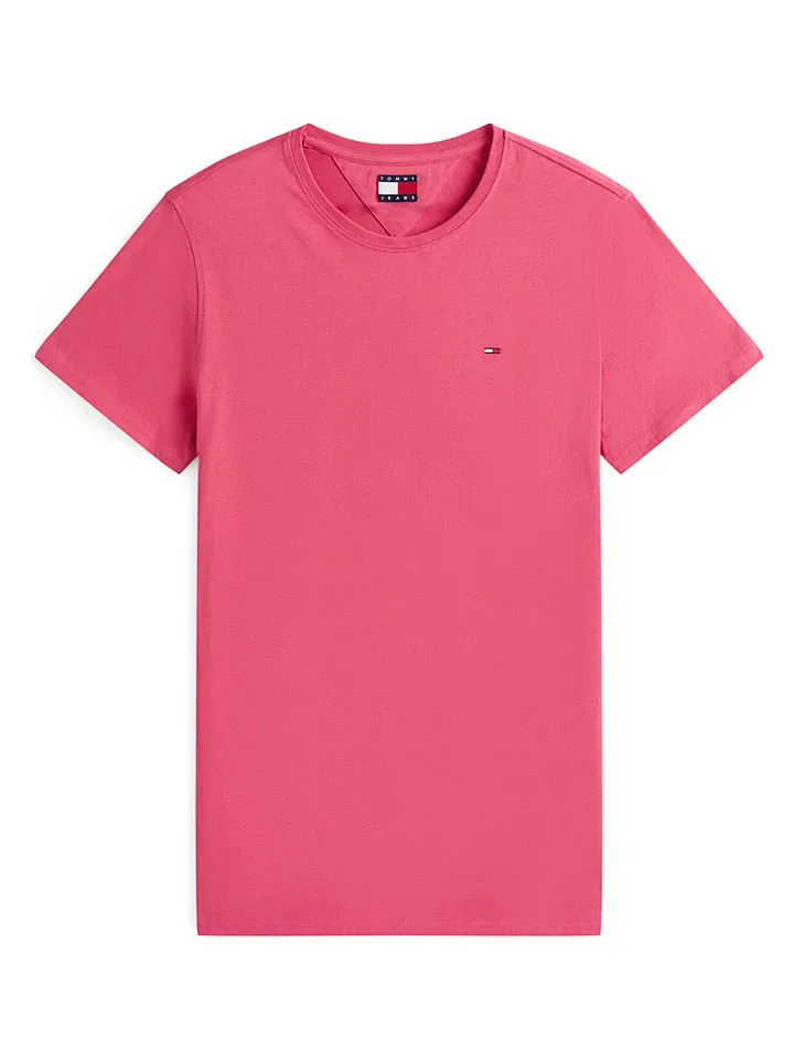 Футболка с круглым вырезом Tommy Hilfiger, розовый — фото 3