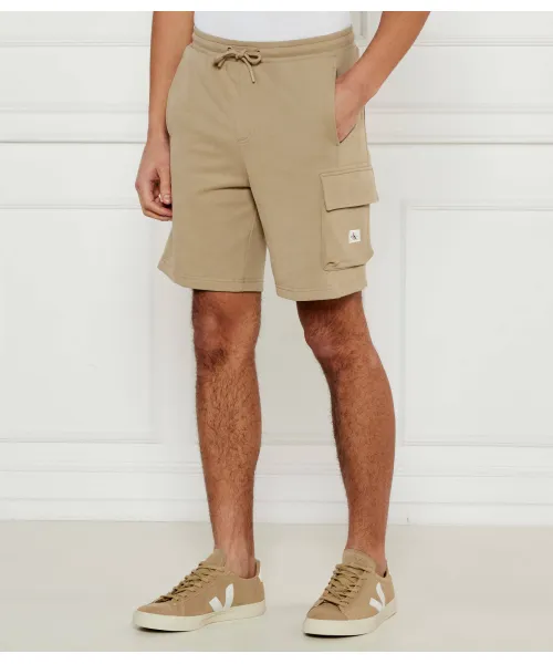 

Шорты Regular fit Calvin Klein Jeans, бежевый