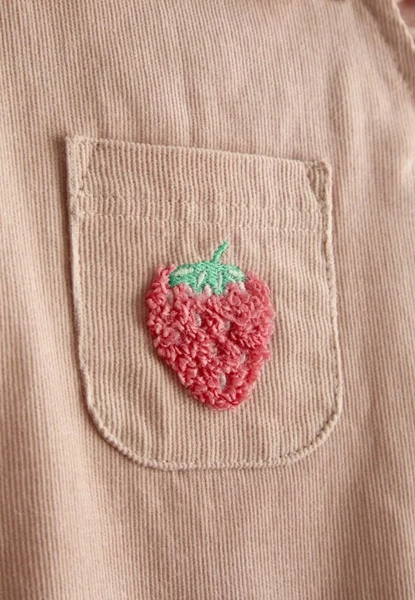 Комбинезон и боди стандартного кроя Jojo Maman Bébé, Pink Strawberry — фото 2