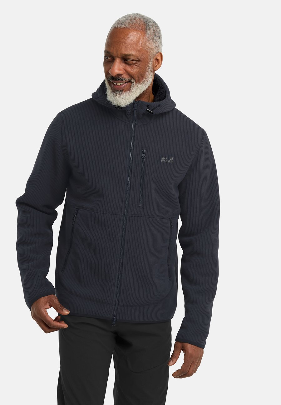 

Флисовая куртка Jack Wolfskin LAKE RIDGE HOODED , Dark Navy/Dark Blue