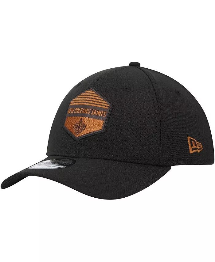 

Мужская черная кепка New Orleans Saints Gulch 39THIRTY Flex Hat New Era, черный